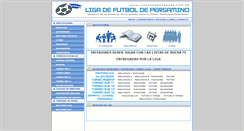 Desktop Screenshot of ligapergaminense.com.ar